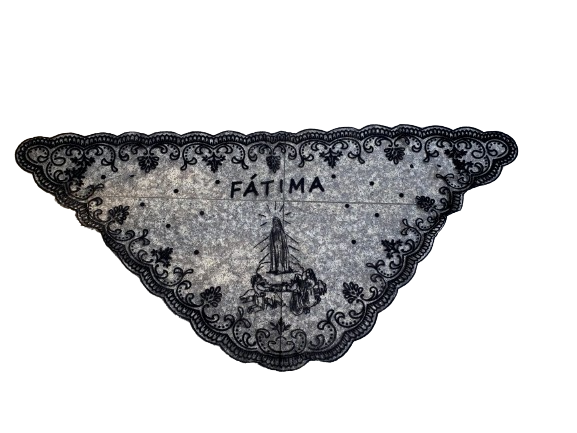 Lenço Fátima Preto 606521. *