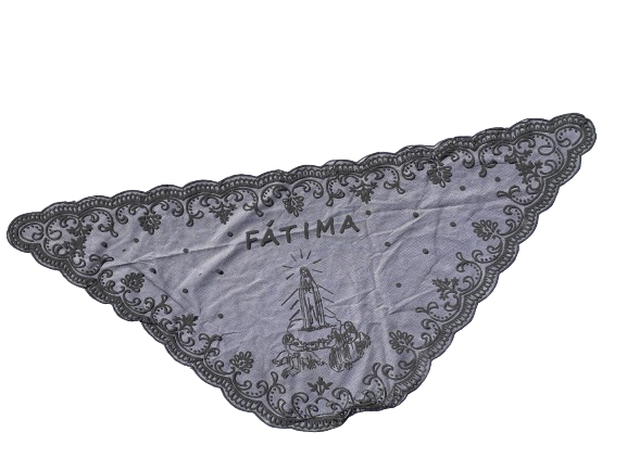 Lenço Fatima Cinza 606545.*