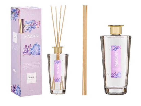 Frasco Fragancia Flor Âmbar 64611.