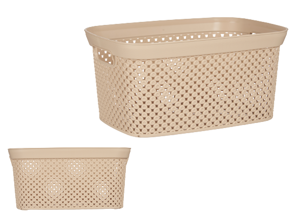 Cesto Multiusos Bege 66172/