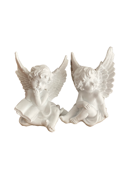 Anjo Resina Branco 680640-