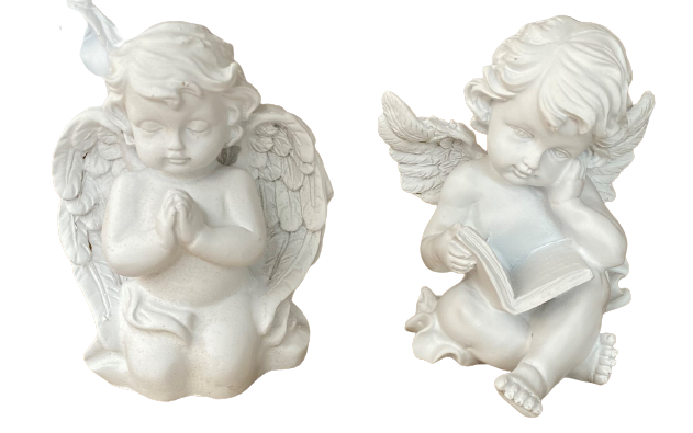 Anjo Resina Branco 680688-