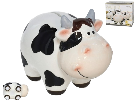 Mealheiro Cerâmica Vaca 70712. *