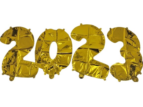 Balões Dourados 2023 71800/