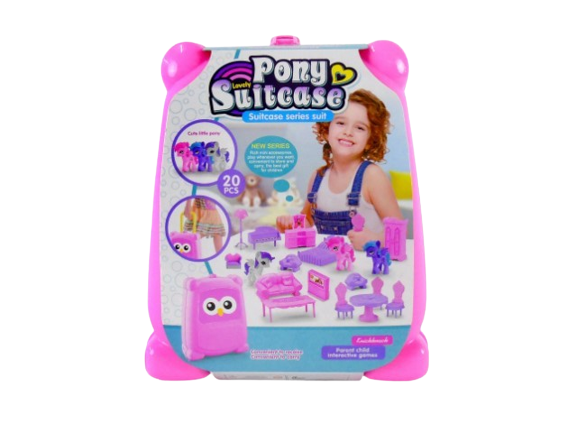 Mala C/Acessórios "Pony Suitcase" 75595/