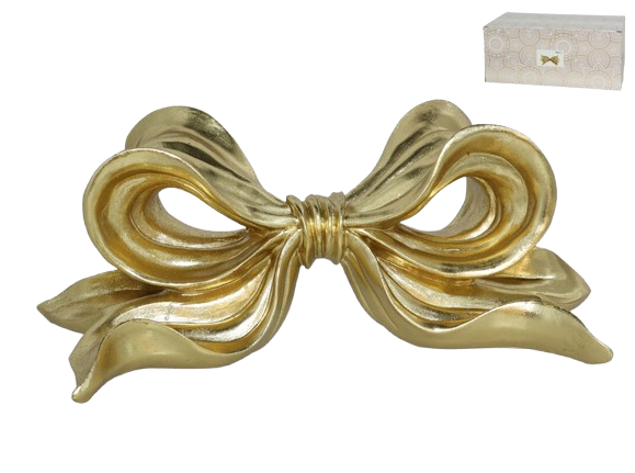 Laço Resina Dourado 76299. *