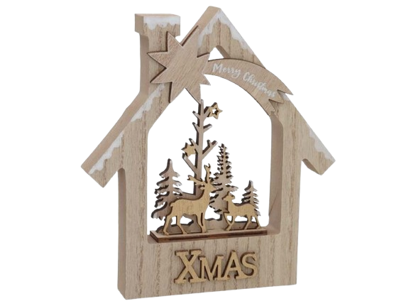 Placa Casa Madeira Natal 94517.
