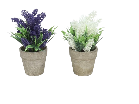 Vaso C/Lavanda 98736.
